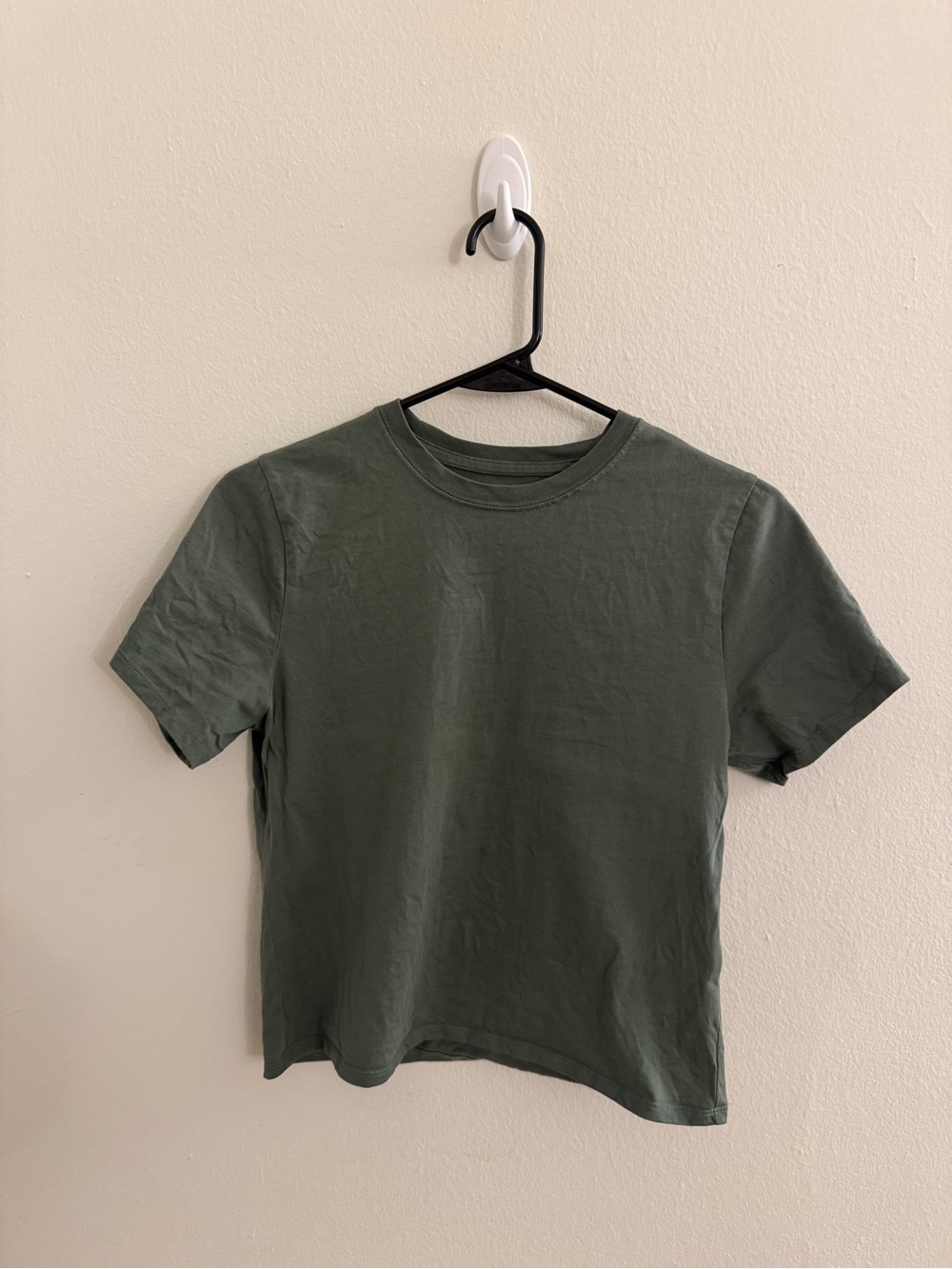 Abercrombie & Finch Short-Sleeve Crewneck Tee - Olive Green